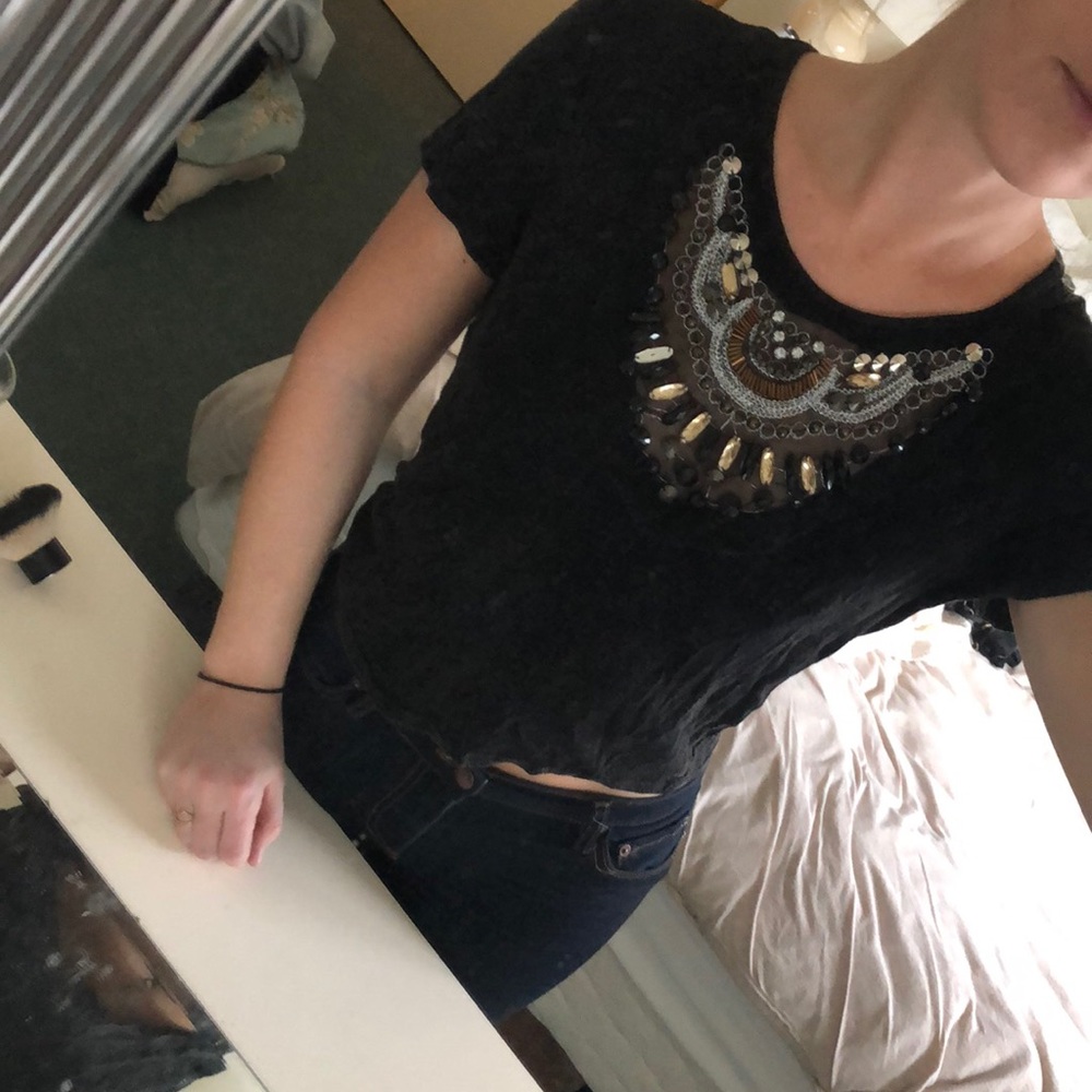 Jeweled soft tee - Picture 4 of 4